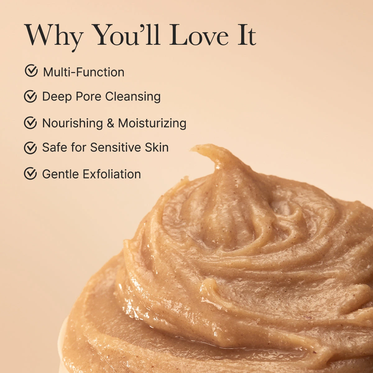 Arencia Calendula Cleanser claims: multi-function, deep pore cleansing, nourishing, safe for sensitive skin
