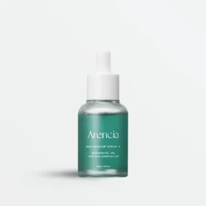 Arencia Holy Hyssop Serum 12 30ml bottle labelled niacinamide 10 percent plus Vita ACE Complex 12 percent