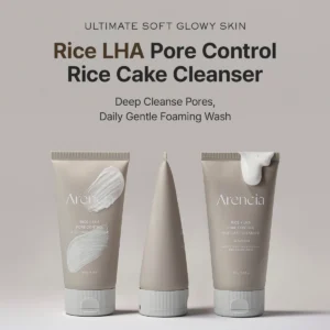 Arencia Rice LHA Pore Control Rice Cake Cleanser 150g tube