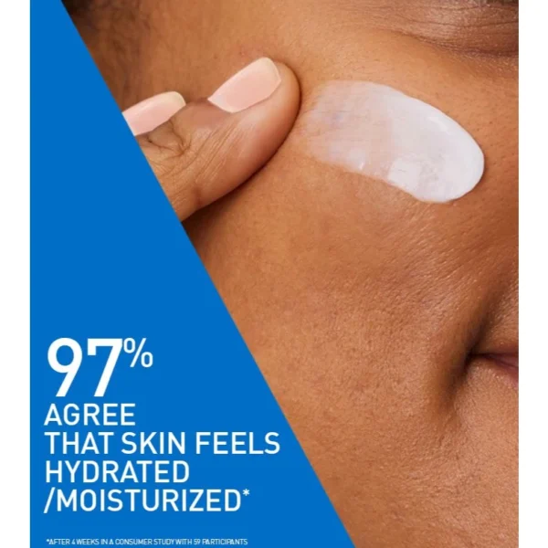CeraVe Hyaluronic Acid Serum consumer study claim that 97 percent agree skin feels hydrated