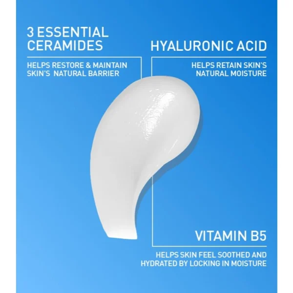 CeraVe Hyaluronic Acid Serum with three essential ceramides, hyaluronic acid and vitamin B5