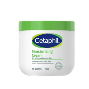 Cetaphil Moisturizing Cream 453g tub, front of pack