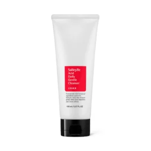 COSRX Salicylic Acid Daily Gentle Cleanser 150 ml tube, front label stating 0.5% salicylic acid