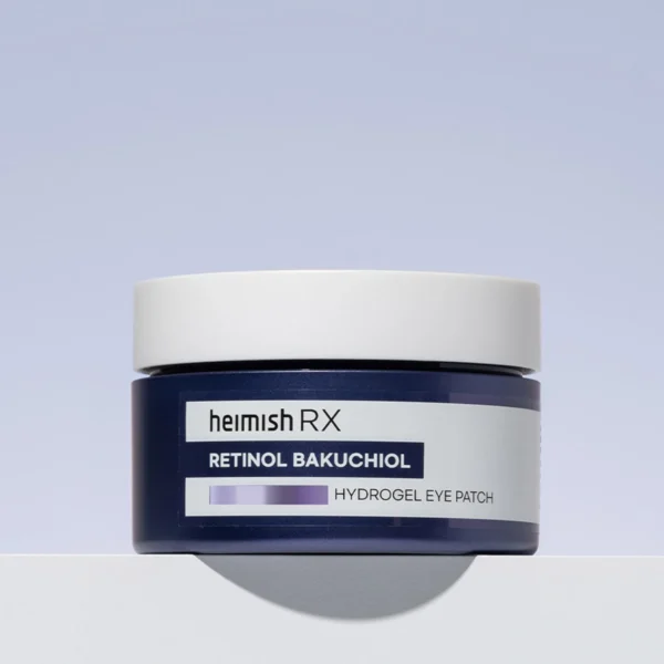 Heimish Retinol Eye Patch jar with its retail packaging