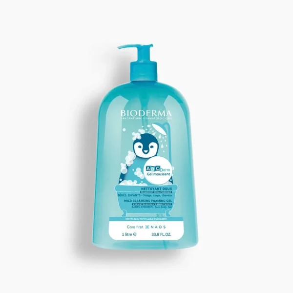 Bioderma ABCDerm Gel Moussant studio packshot