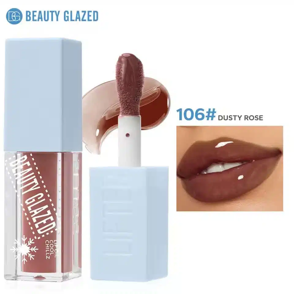 Beauty Glazed Lip Oil Cool Chillz – 106 Dusty Rose
