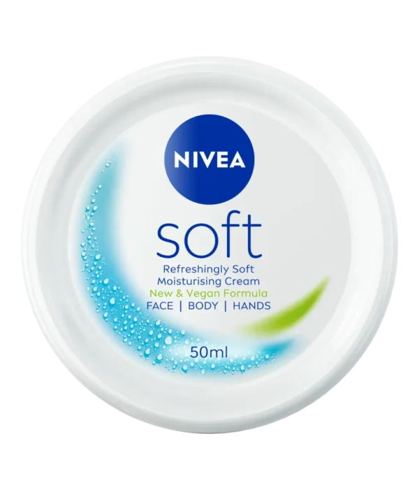 NIVEA Soft Moisturising Cream 50ml jar