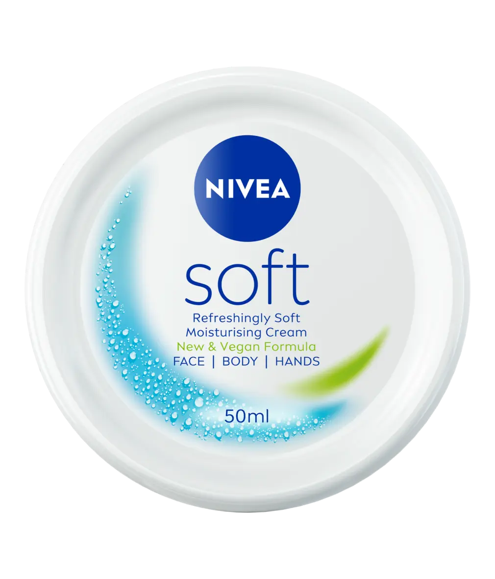 NIVEA Soft Moisturising Cream 50ml jar