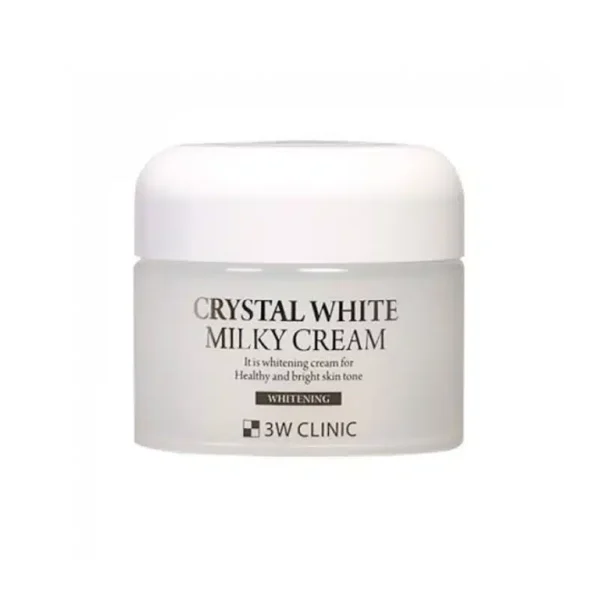 3W Clinic Crystal White Milky Cream image 2