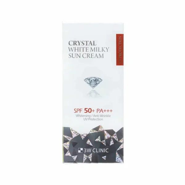 3W Clinic Crystal White Milky Sun Cream image 2