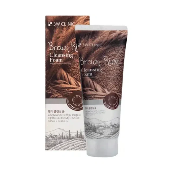 3W Clinic Brown Rice Foam Cleansing 100ml