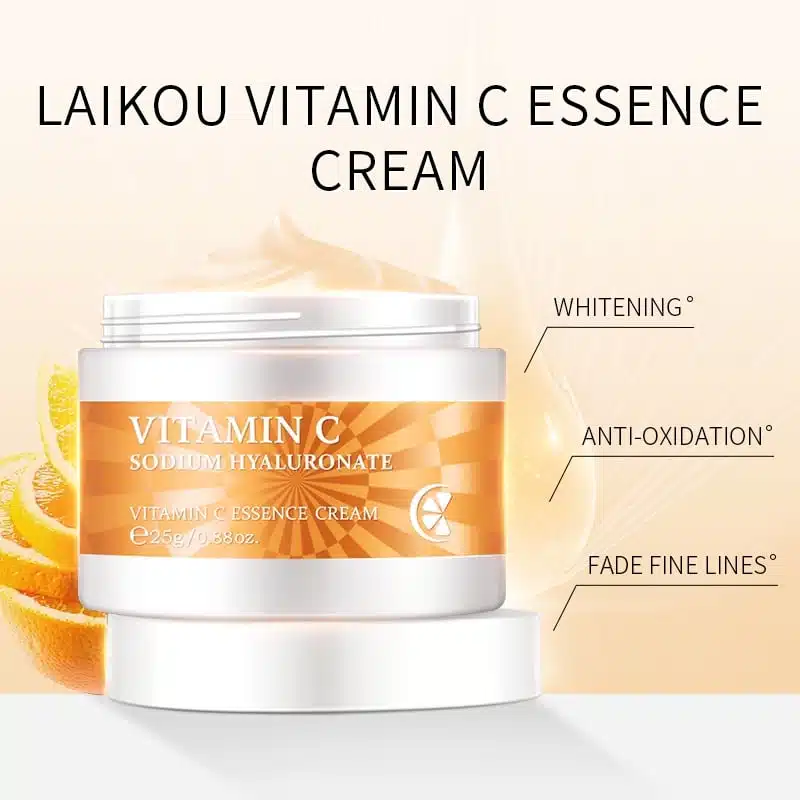 LAIKOU Vitamin C Trio Set: Serum 17ml, Cream 25g and Sunscreen image 4