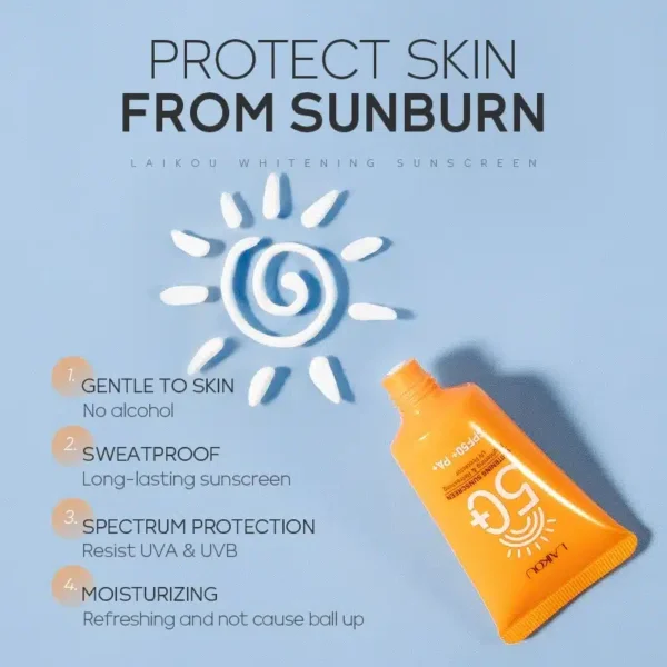 LAIKOU Vitamin C Trio Set: Serum 17ml, Cream 25g and Sunscreen image 2