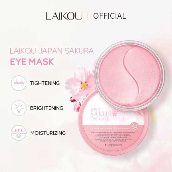 LAIKOU Sakura Eye Mask 50pcs image 2