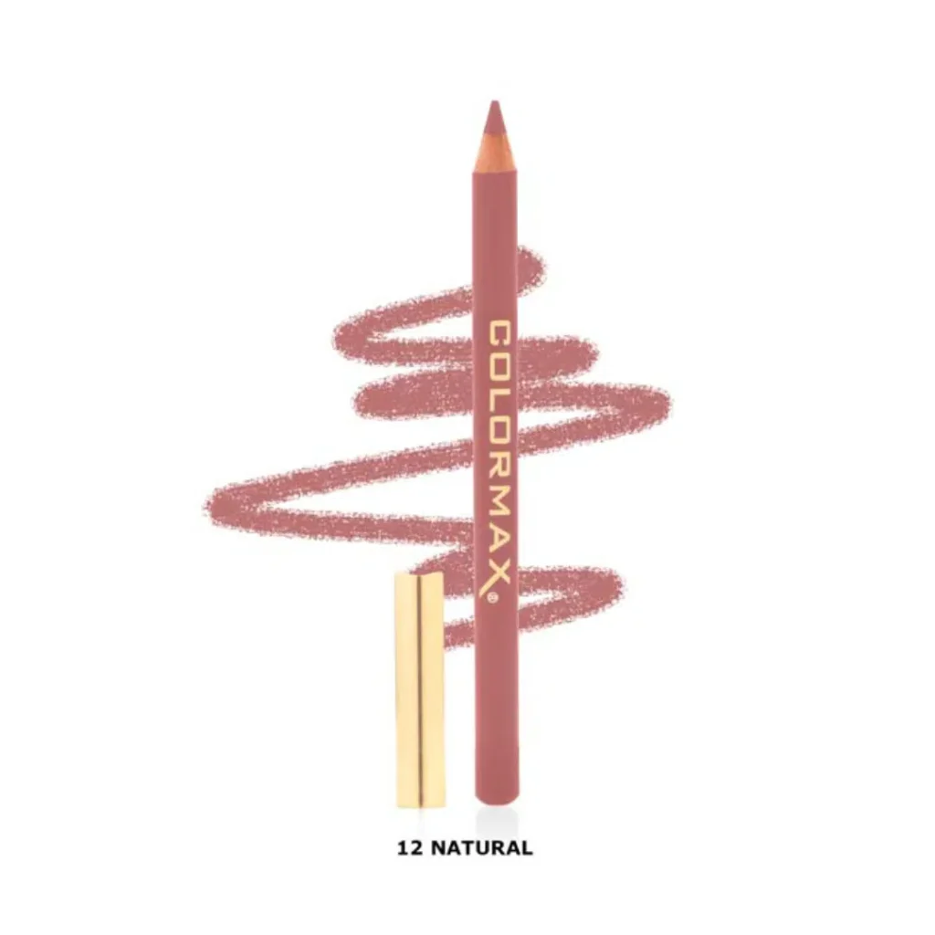 Color Max Satin Gild Lip Liner Pencil – 12 Natural