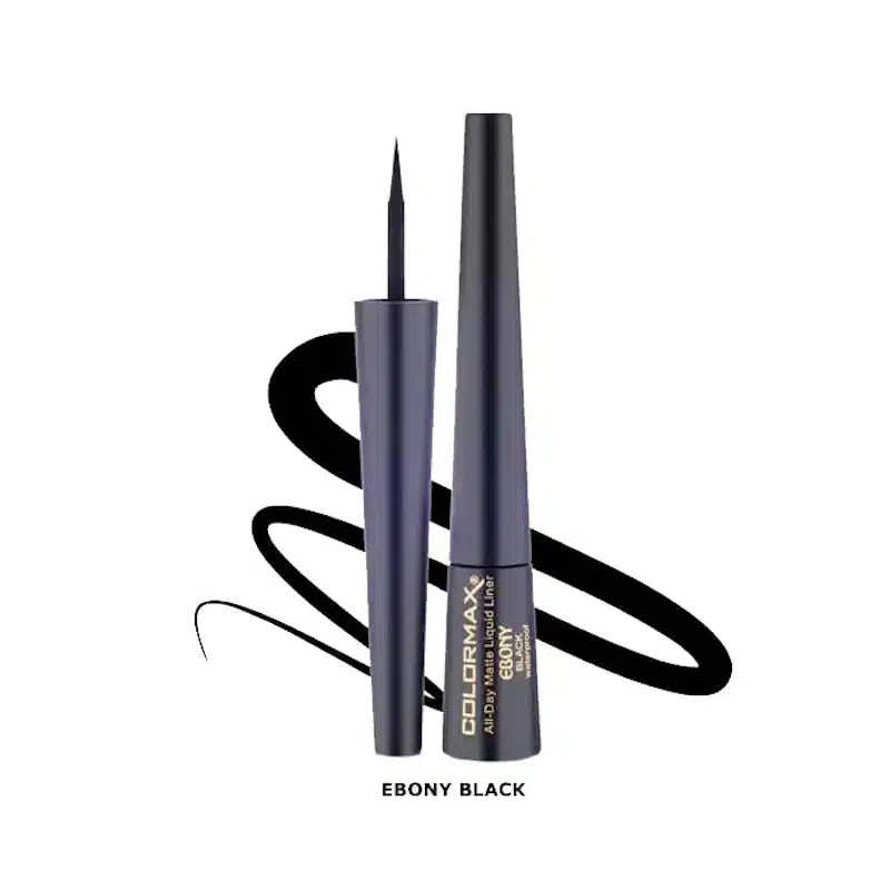 Colormax All-day Matte Liquid Eyeliner – Ebony Black