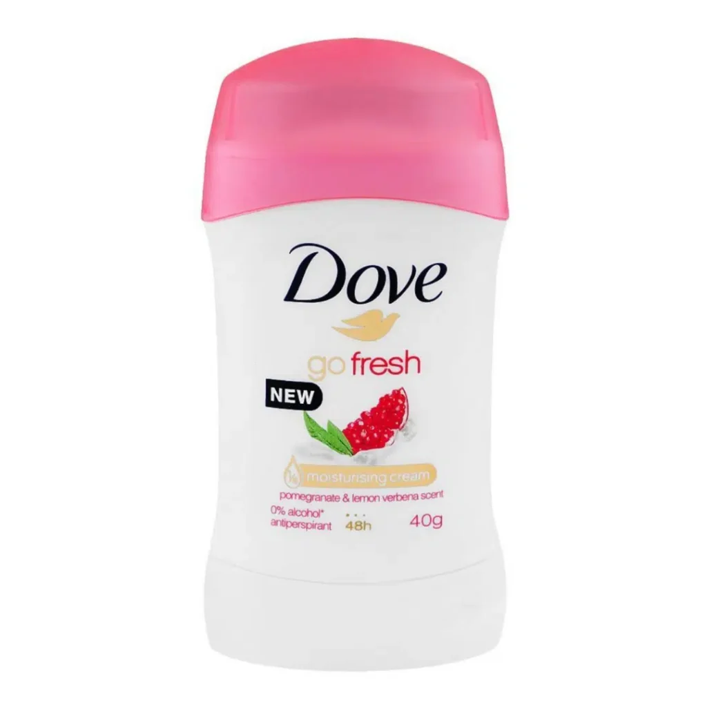 Dove Go Fresh Pomegranate & Lemon Verbena Antiperspirant Deodorant Stick – 40g
