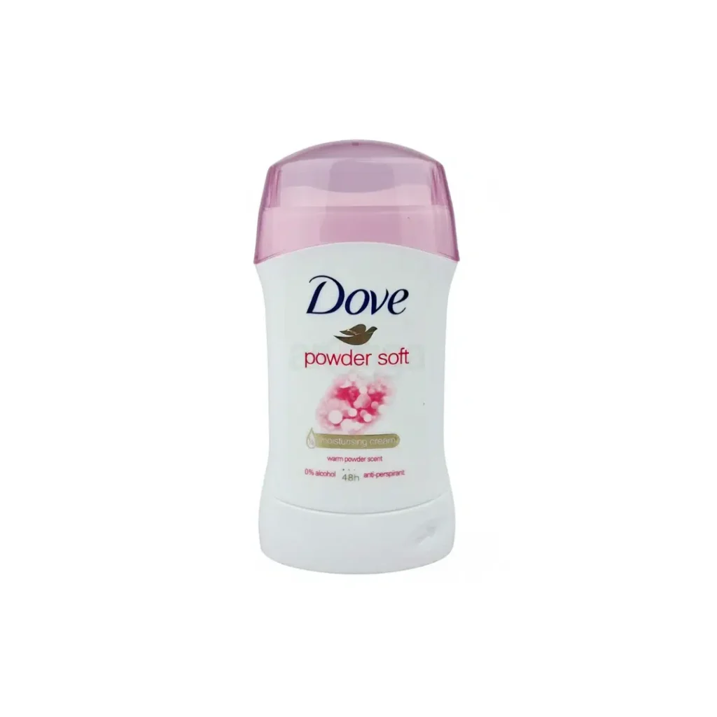 Dove Powder Soft 48h Anti-Perspirant Deodorant Stick 40ml
