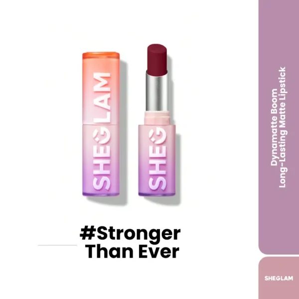 Sheglam Dynamatte Boom Long Lasting Matte Lipstick – Stronger Than Ever