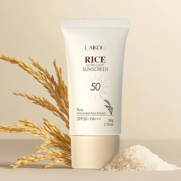 LAIKOU Rice Ultra Light Sunscreen SPF50+ PA+++ 50g