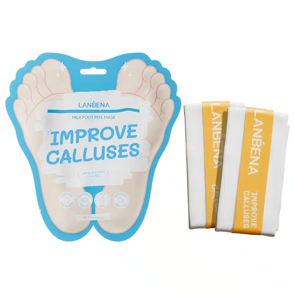 LANBENA Milk Foot Peel Mask / Remove Heel Calluses