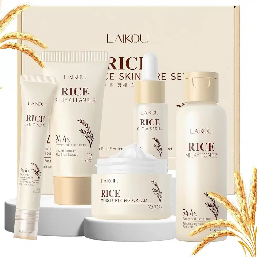 LAIKOU Rice Skin Care Set 5pcs