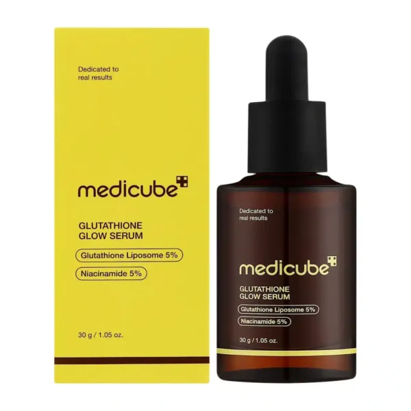 Glutathione Glow Serum bottle and carton