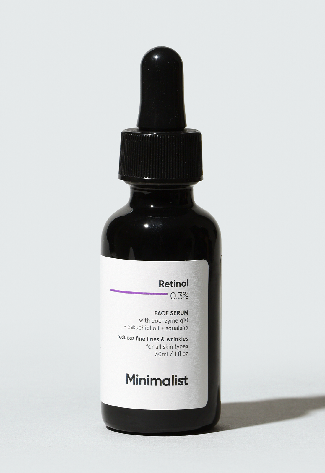 Minimalist Retinol 0.3% + Coenzyme Q10 Face Serum 30ml