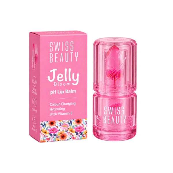 Swiss Beauty Jelly Bloom pH Lip Balm Pink Petal 01