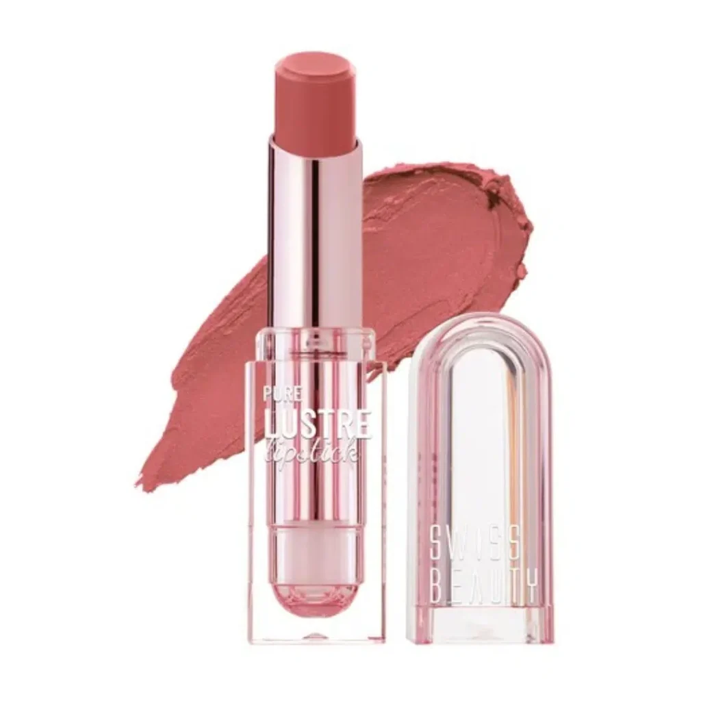 Swiss Beauty Pure Luster Lipstick – 04 Its Bare