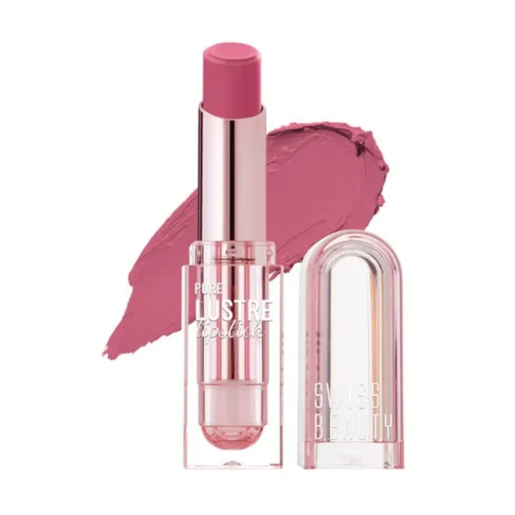 Swiss Beauty Pure Luster Lipstick – 05 Silk Pink