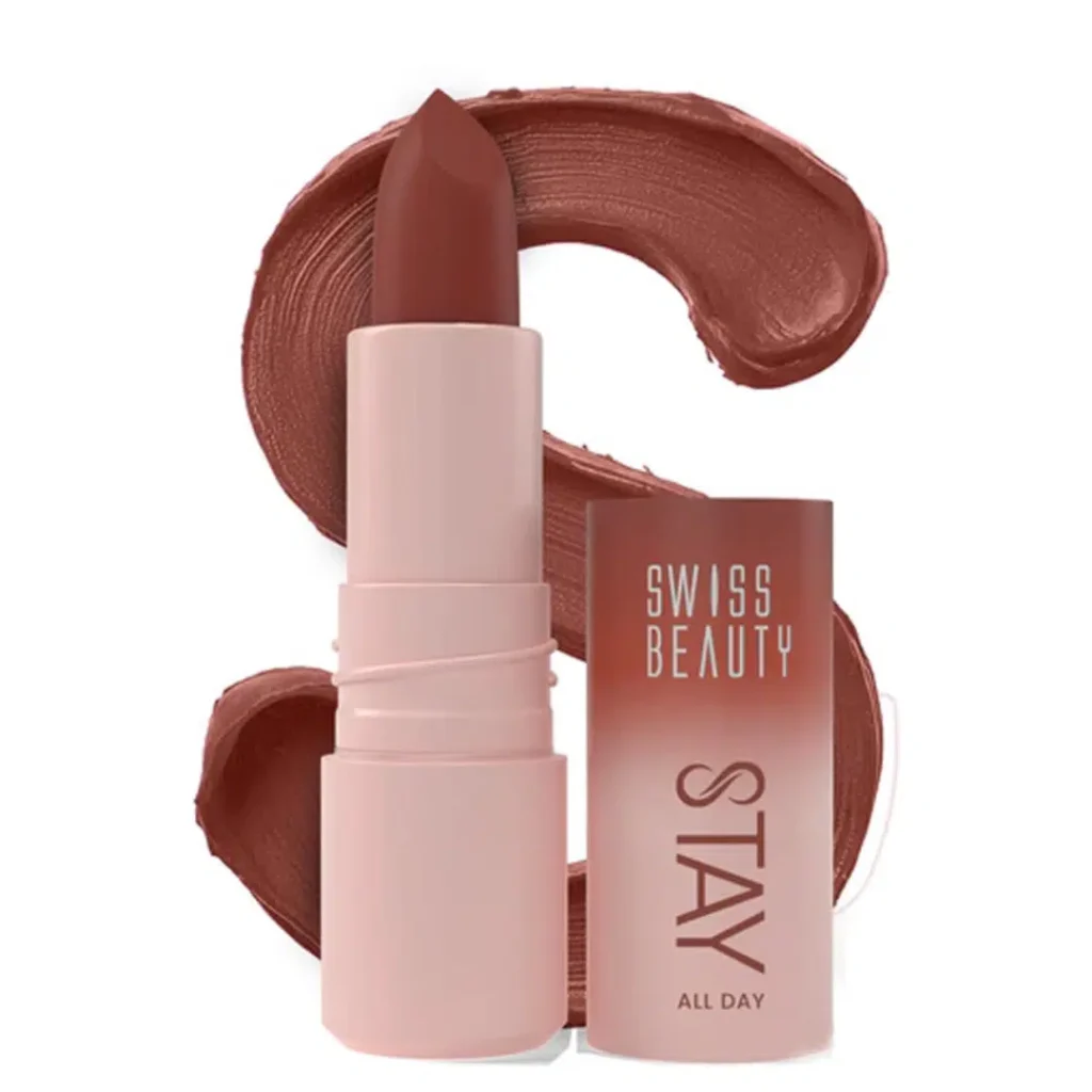 Swiss Beauty Stay All Day Lipstick 01 Pouty