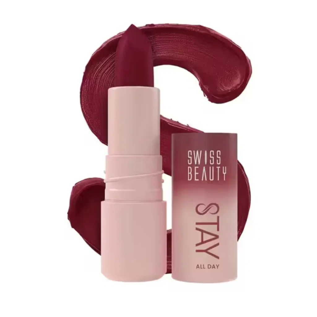 Swiss Beauty Stay All Day Lipstick 02 Spicy