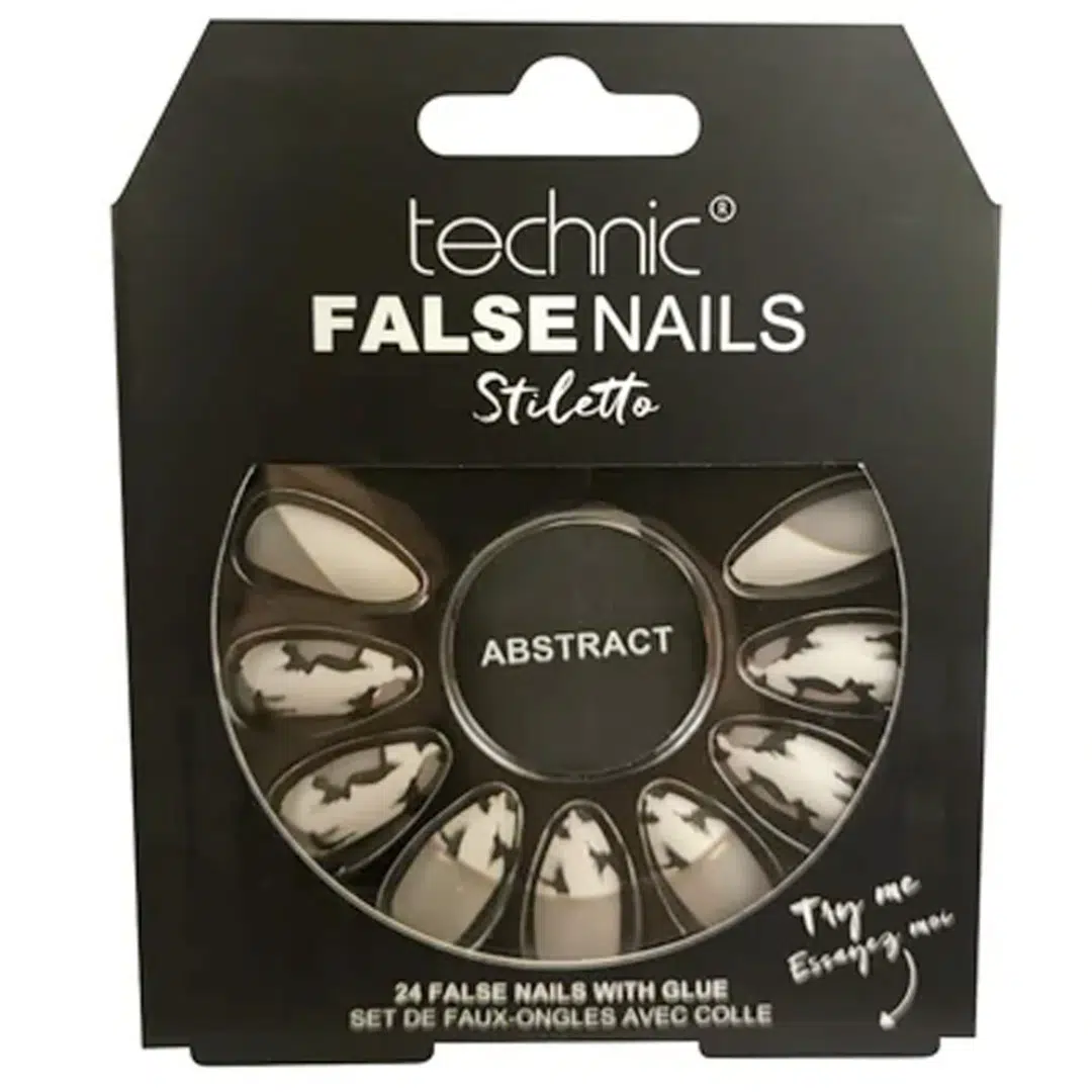 Technic False Nails Abstract Stiletto
