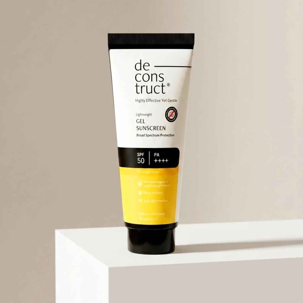 Deconstruct Lightweight Gel Sunscreen SPF 50 PA++++ 50g