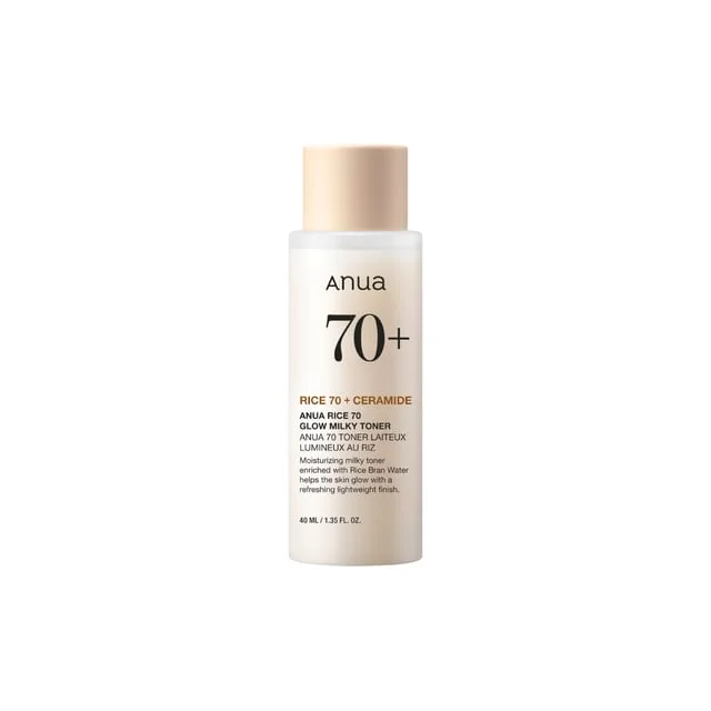 Anua Rice Toner 40ml front mini bottle packshot