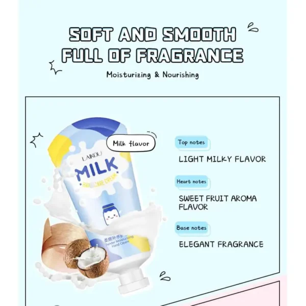 LAIKOU Milk Hand Care Cream image 2