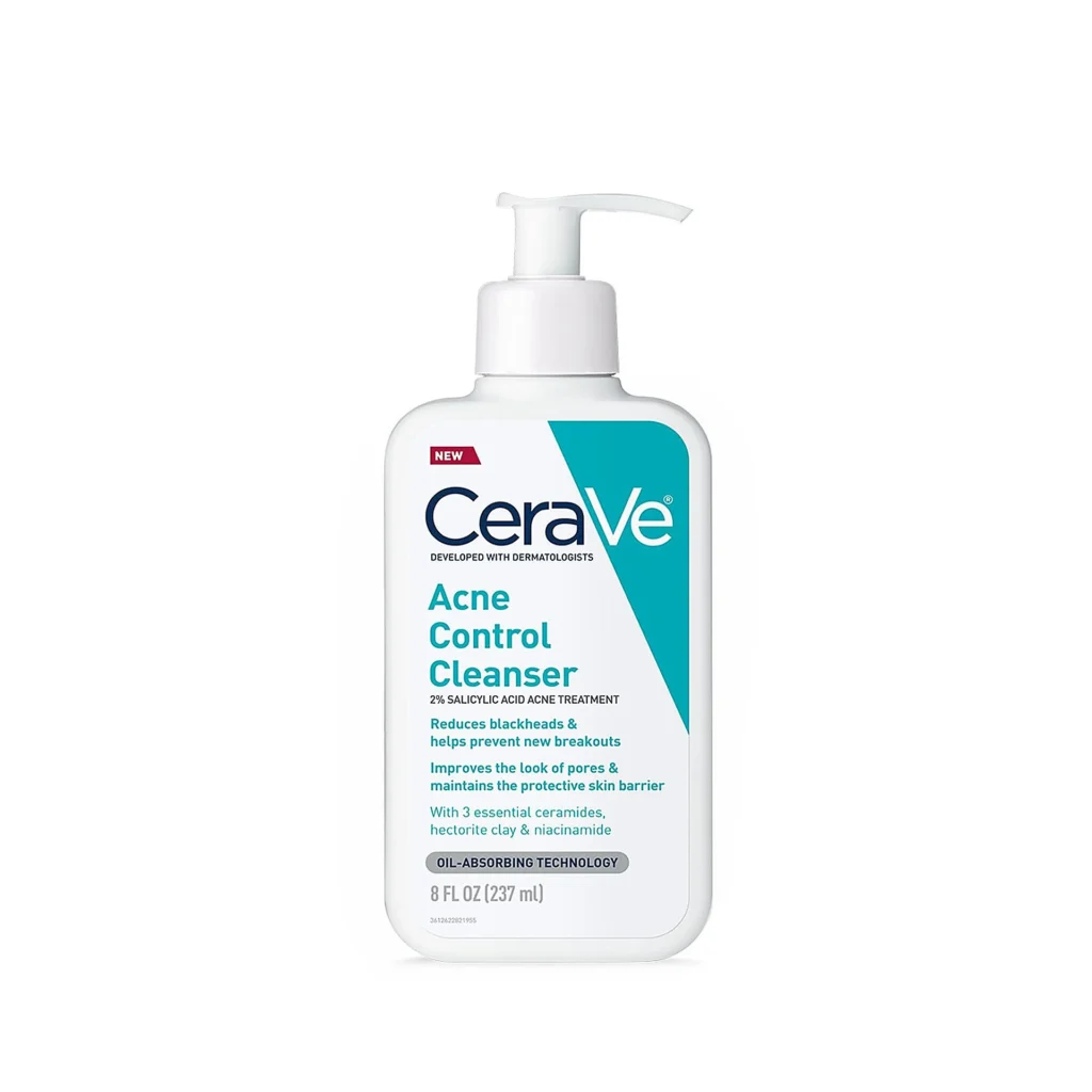 CeraVe Acne Control Cleanser front pack shot on white background
