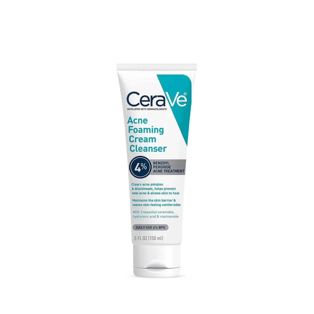 CeraVe Acne Foaming Cream Cleanser