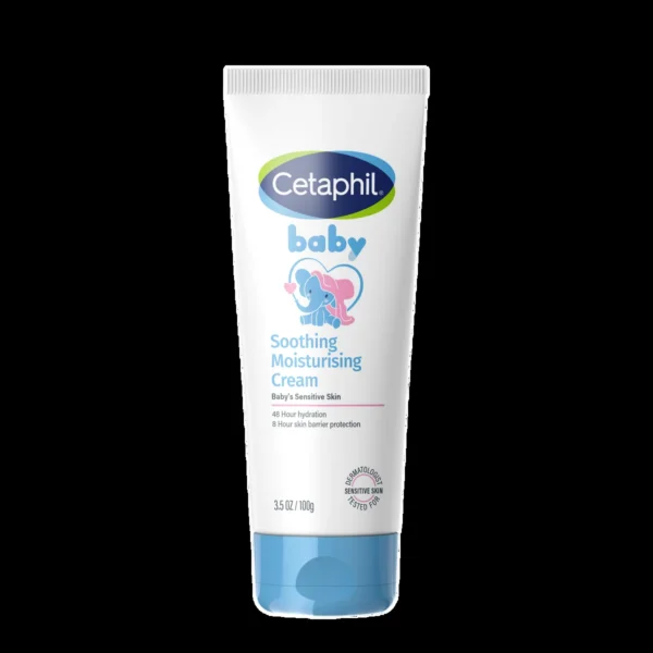 Cetaphil Baby Soothing Cream 100g NZ packshot tube 3.5 OZ