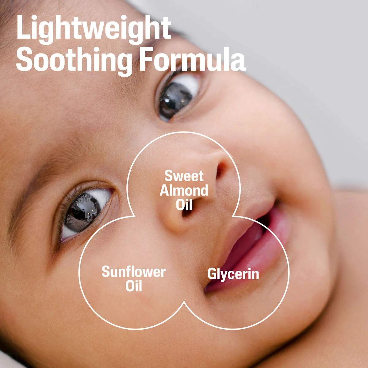 Cetaphil Baby Soothing Cream glycerin sunflower sweet almond oil blend