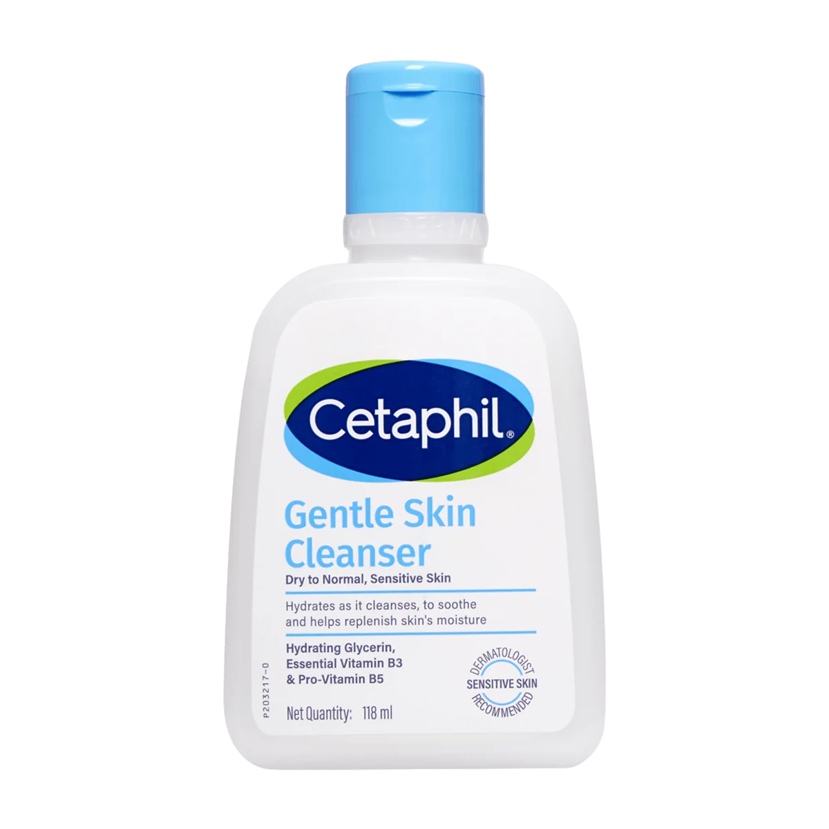 Cetaphil Gentle Skin Cleanser 118ml front packshot Dry to Normal Sensitive Skin