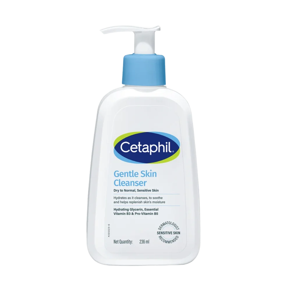 Cetaphil Gentle Skin Cleanser 236ml front packshot Dry to Normal Sensitive Skin