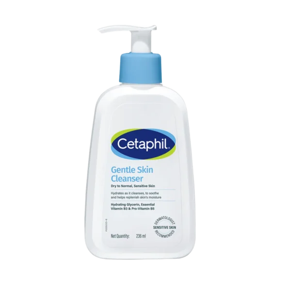 Cetaphil Gentle Skin Cleanser 236ml front packshot Dry to Normal Sensitive Skin