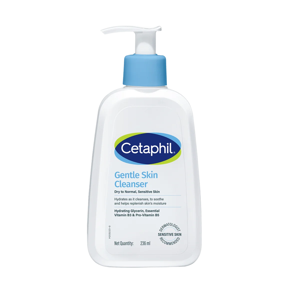 Cetaphil Gentle Skin Cleanser 236ml front packshot Dry to Normal Sensitive Skin