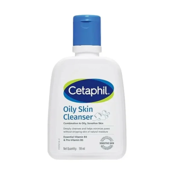Cetaphil Oily Skin Cleanser 118ml front packshot Ogerio retailer image