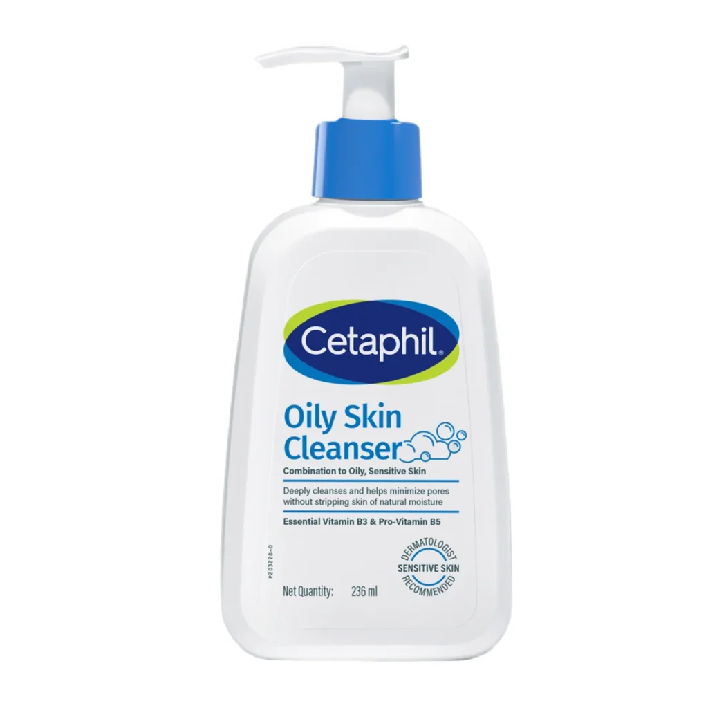 Cetaphil Oily Skin Cleanser 236ml front packshot Combination to Oily Sensitive Skin