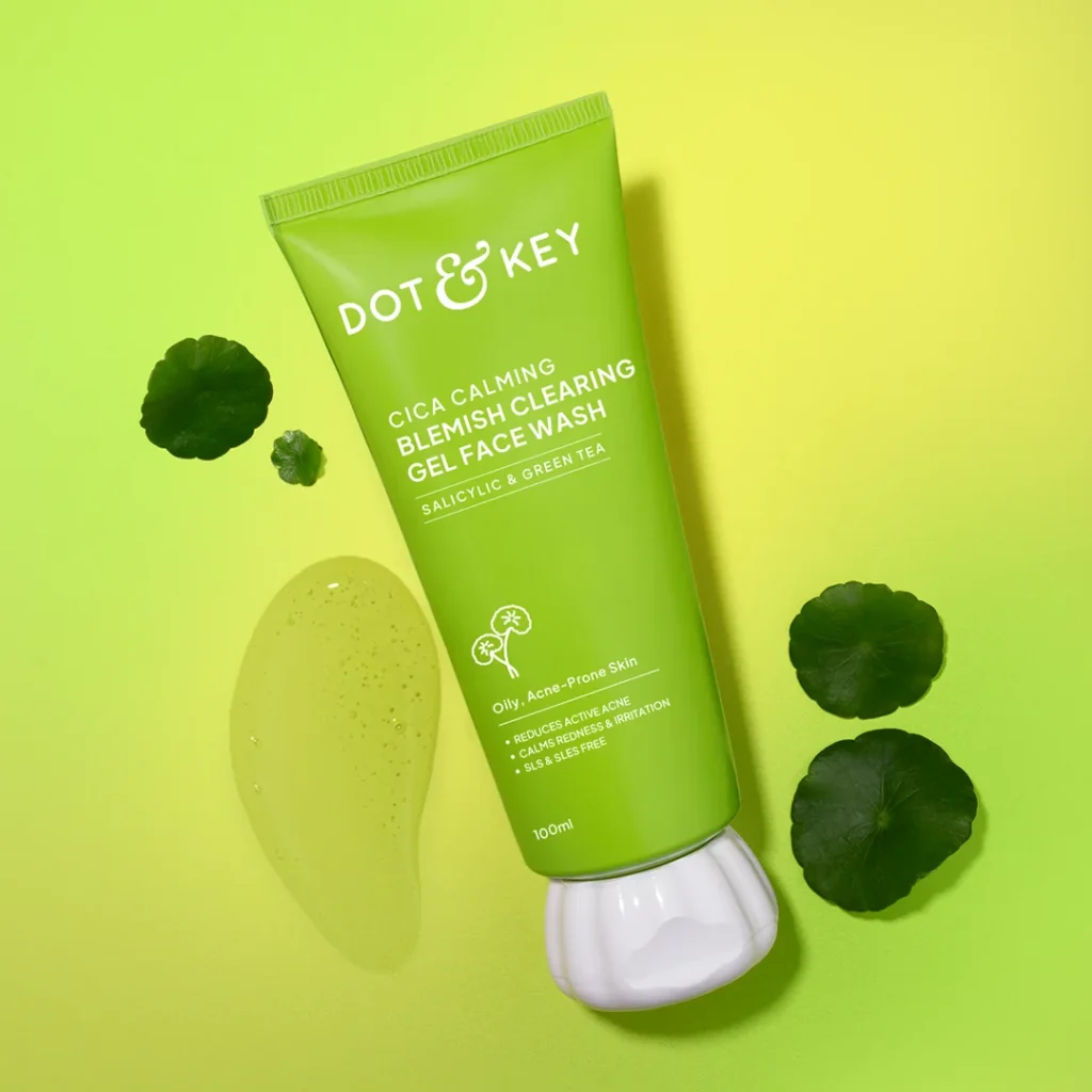 Dot & Key Cica Blemish Face Wash 100ml front packshot