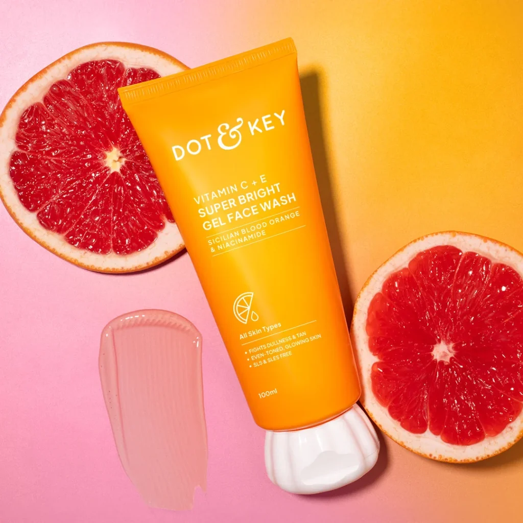 Dot & Key Vitamin C Face Wash 100ml front packshot