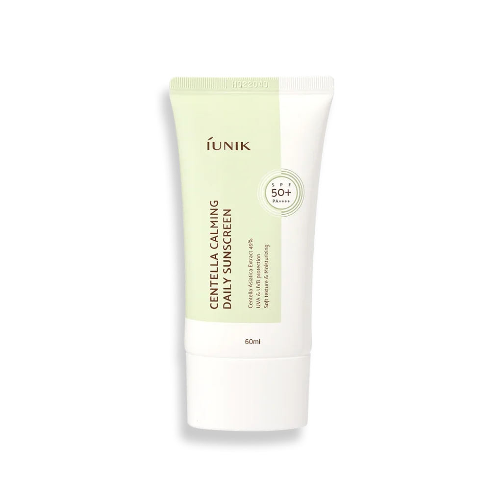 iUNIK Centella Calming Daily Sunscreen tube